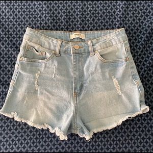 Forever 21 denim (26) high waisted shorts